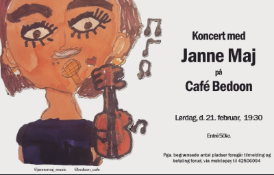 Koncert med Janne Maj